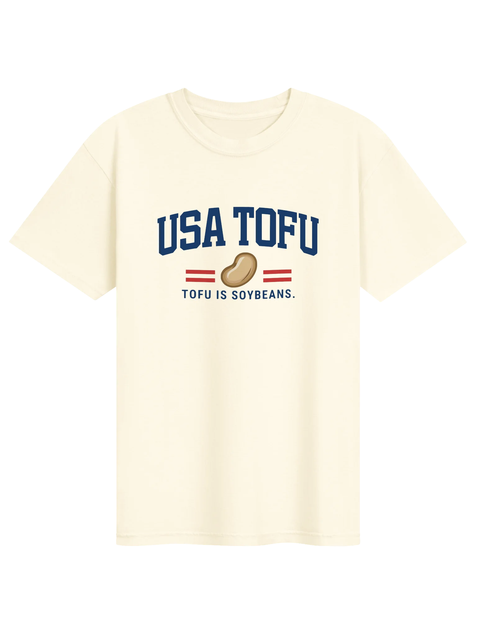 USA TOFU — Collegiate Tee — view 1