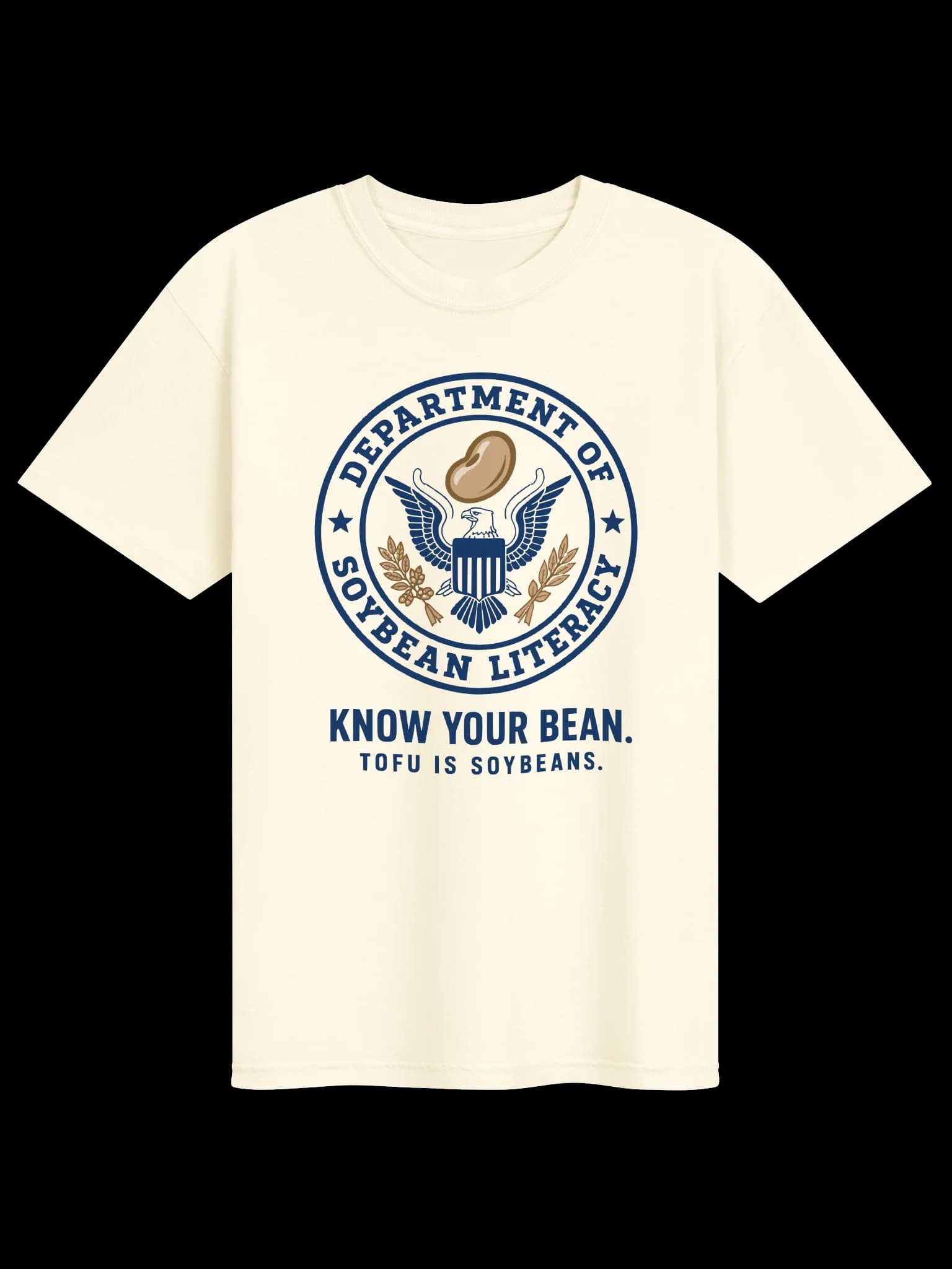 USA TOFU — Department of Soybean Literacy Tee — view 1