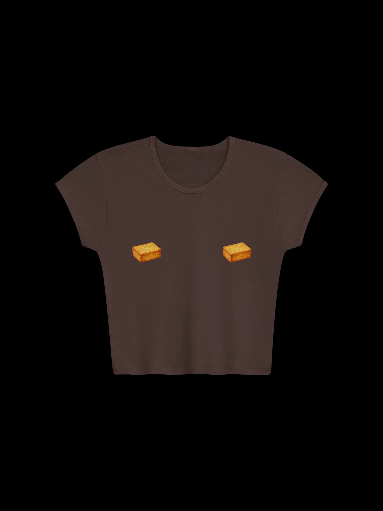 Fried Double Block Baby Tee — view 1