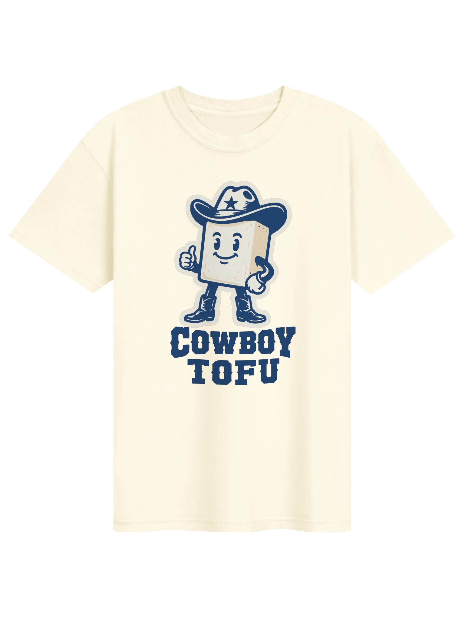 Cowboy Tofu Tee — Front