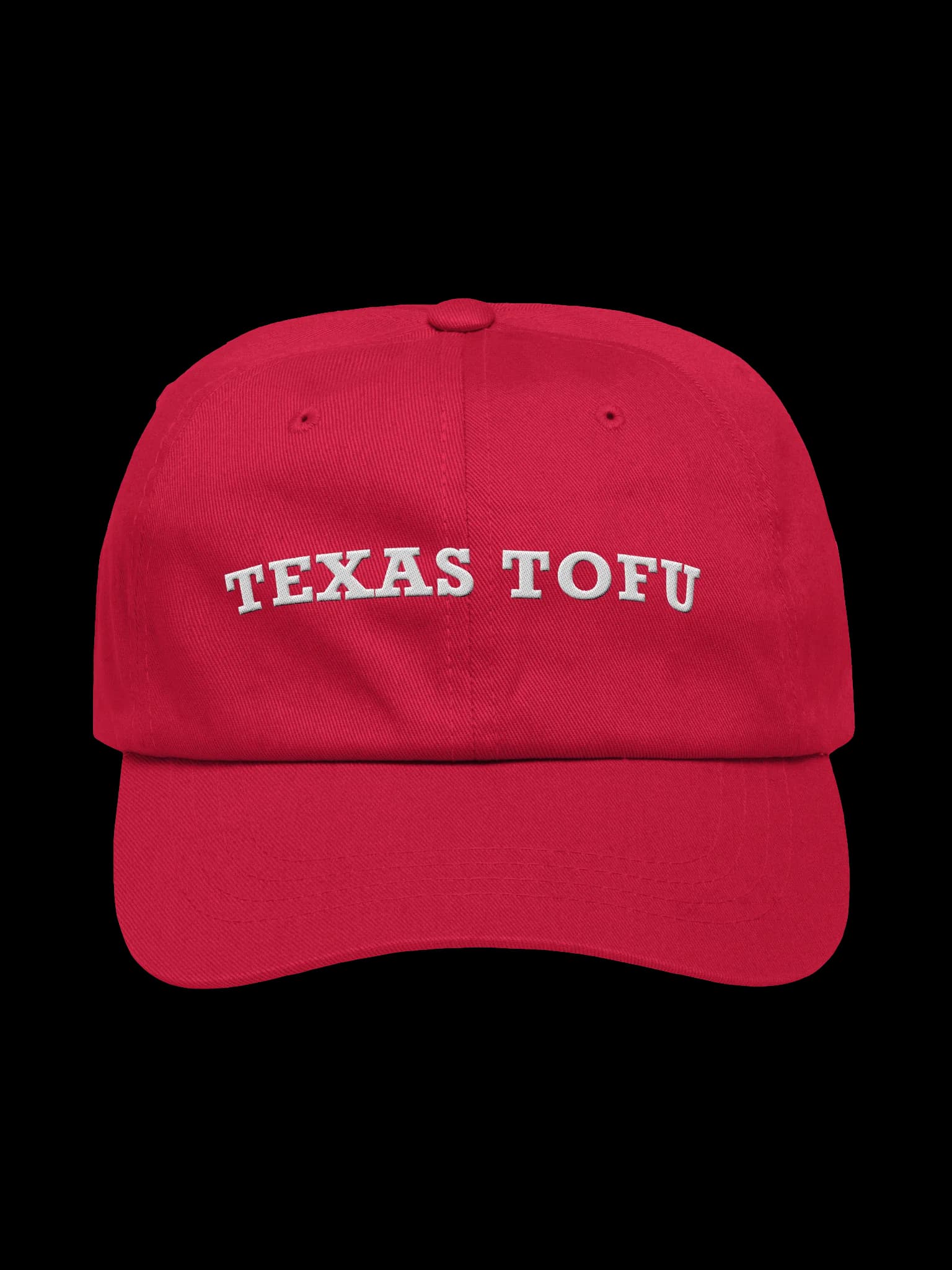 TEXAS TOFU Dad Hat — view 1