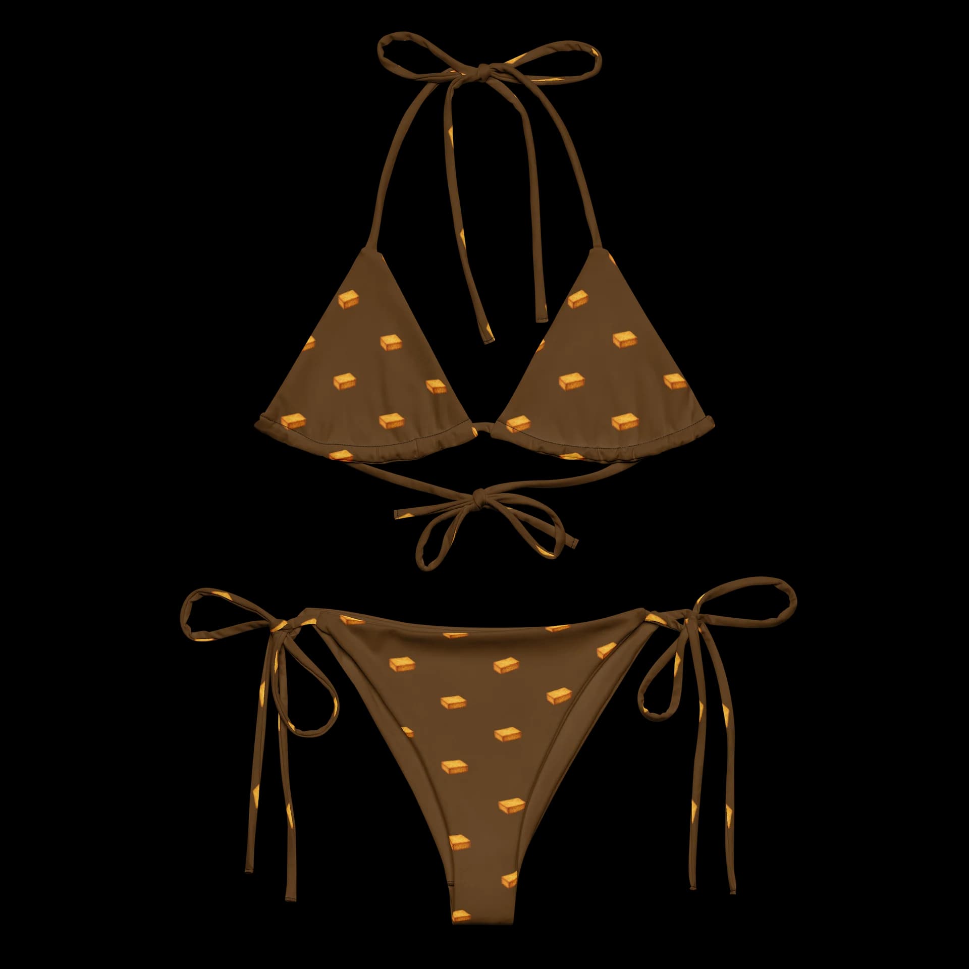 Fried Tofu String Bikini